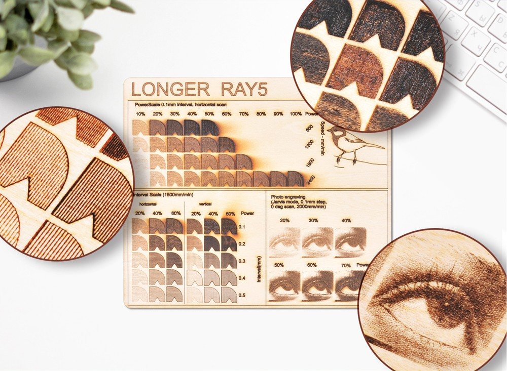 LONGER laserová gravírovačka RAY5 10W 1